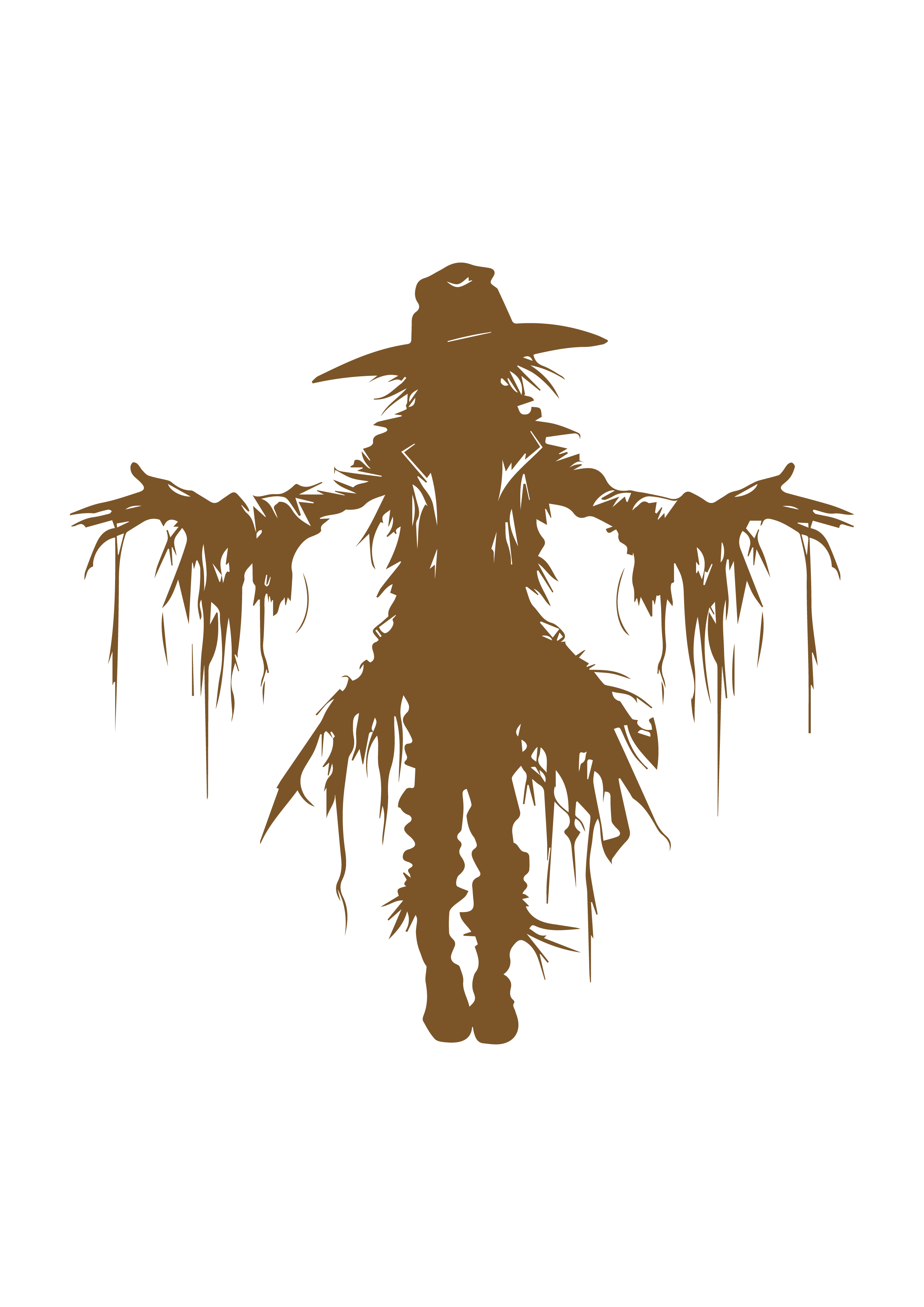 Épouvantail Halloween